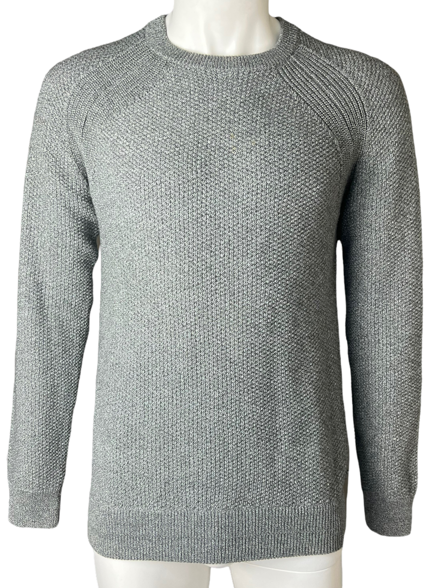Mens Strellson Grey Knit Sweater M