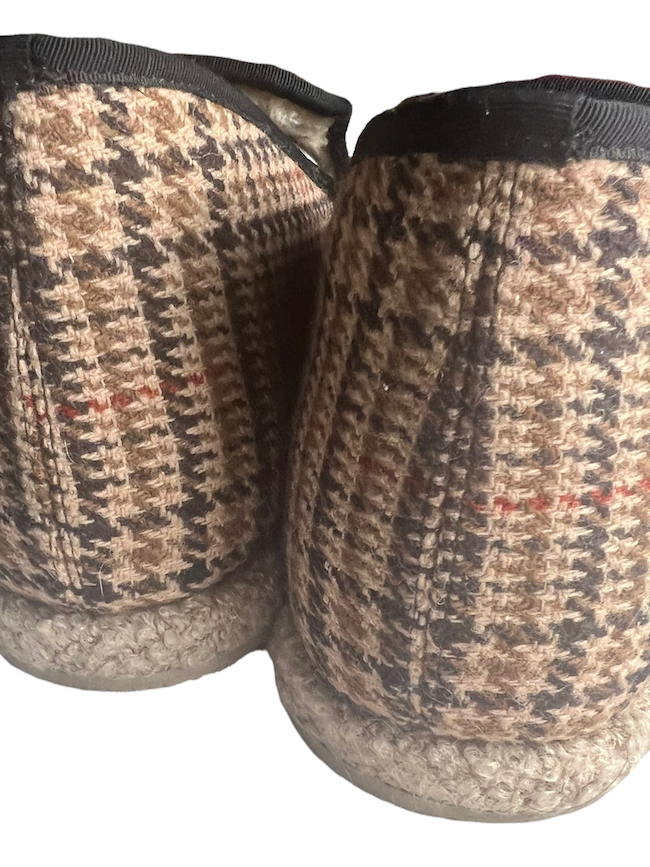 Gucci 70s Galles Mens Shearling Slippers Size 10